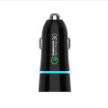 Mini Fast Car Charger USB A/C Port